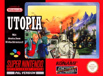 Utopia - The Creation of a Nation (Europe) box cover front